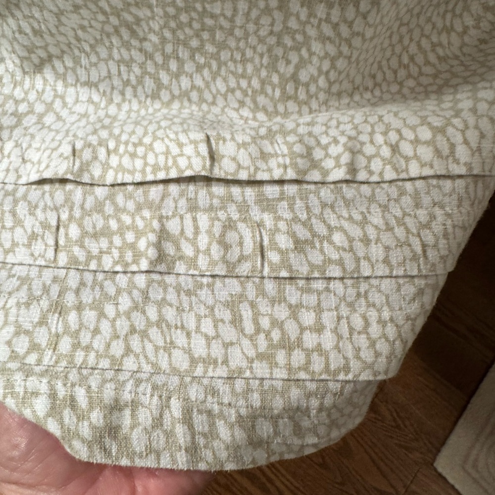 Nicole Miller Cream/Taupe patterned  Dress - Picture 5 of 9